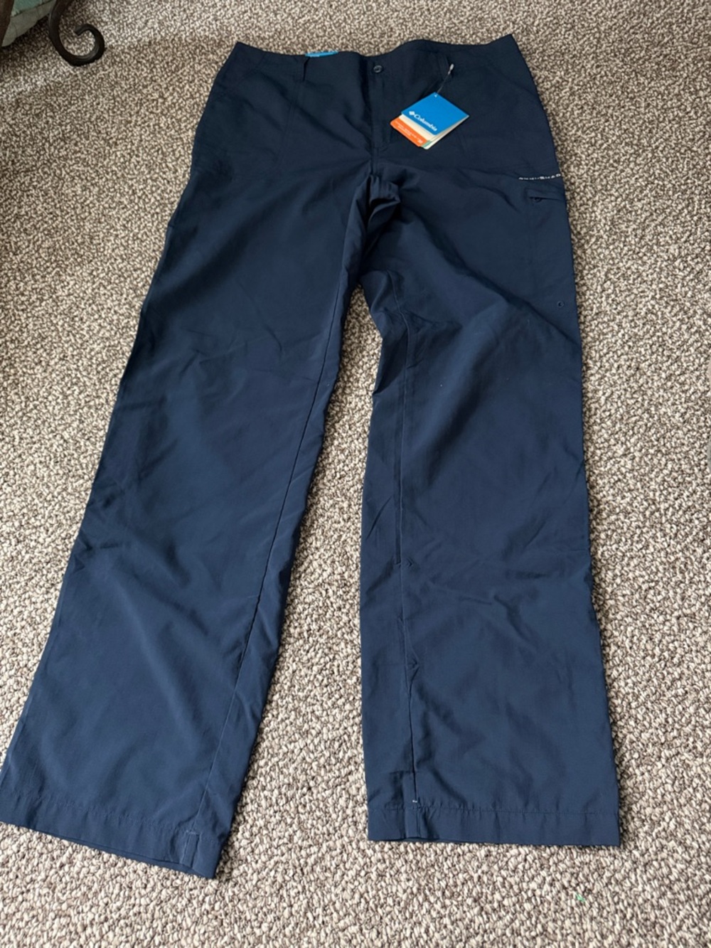Columbia Women's Navy Straight Leg Outdoor Pants